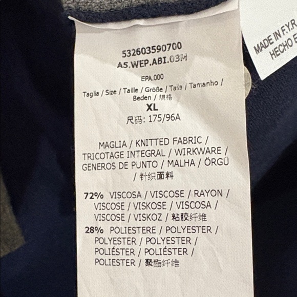 Weekend Max Mara Color Block Midi Dress - Cream, Gray, and Black. - Picture 3 of 3